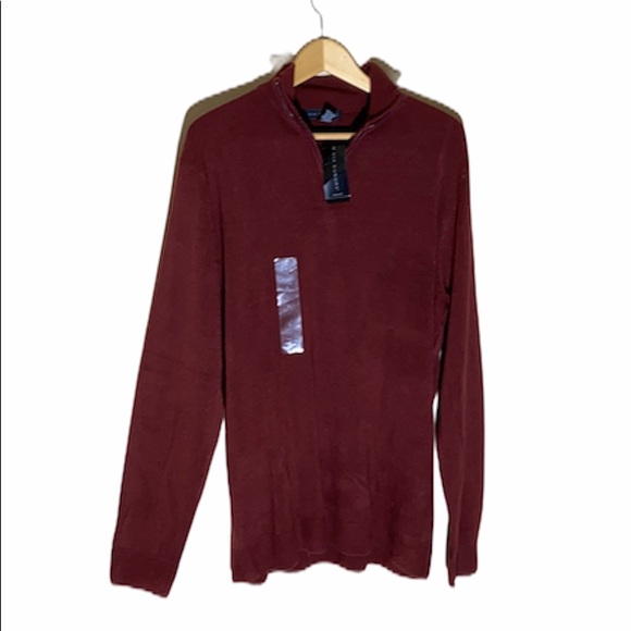 via europa Other - Via Europa Tile Red long sleeve Sweater